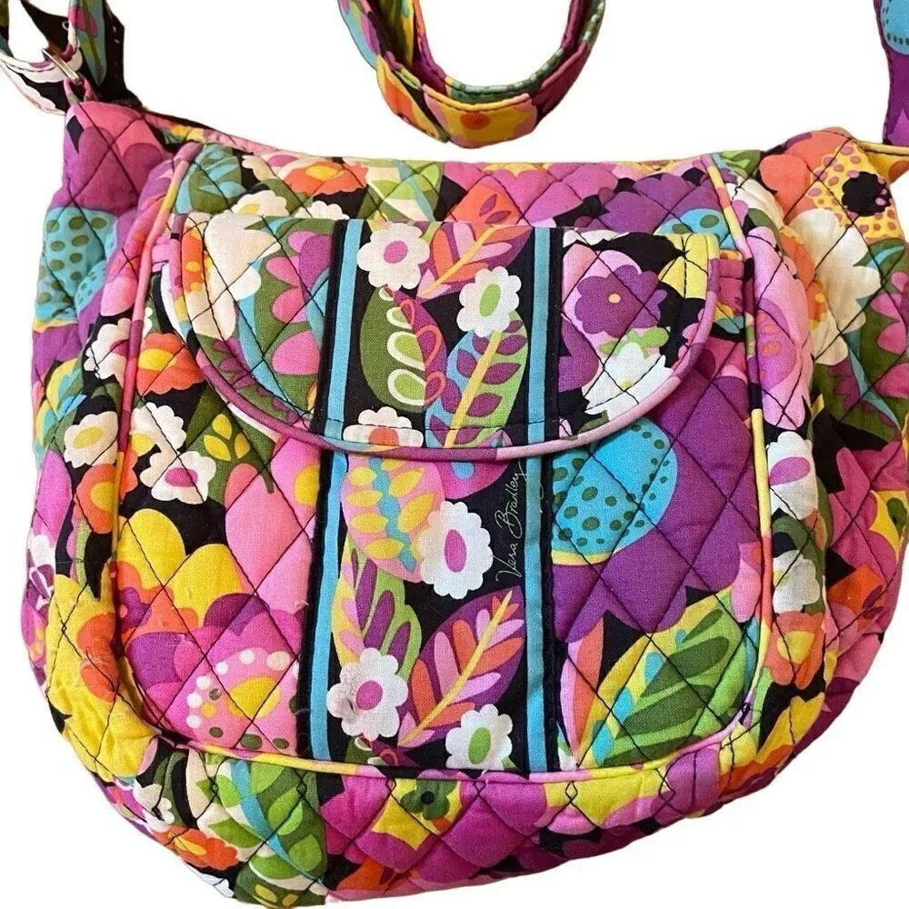 VERA BRADLEY | va va voom crossbody retired quilted purse - Picture 4 of 9